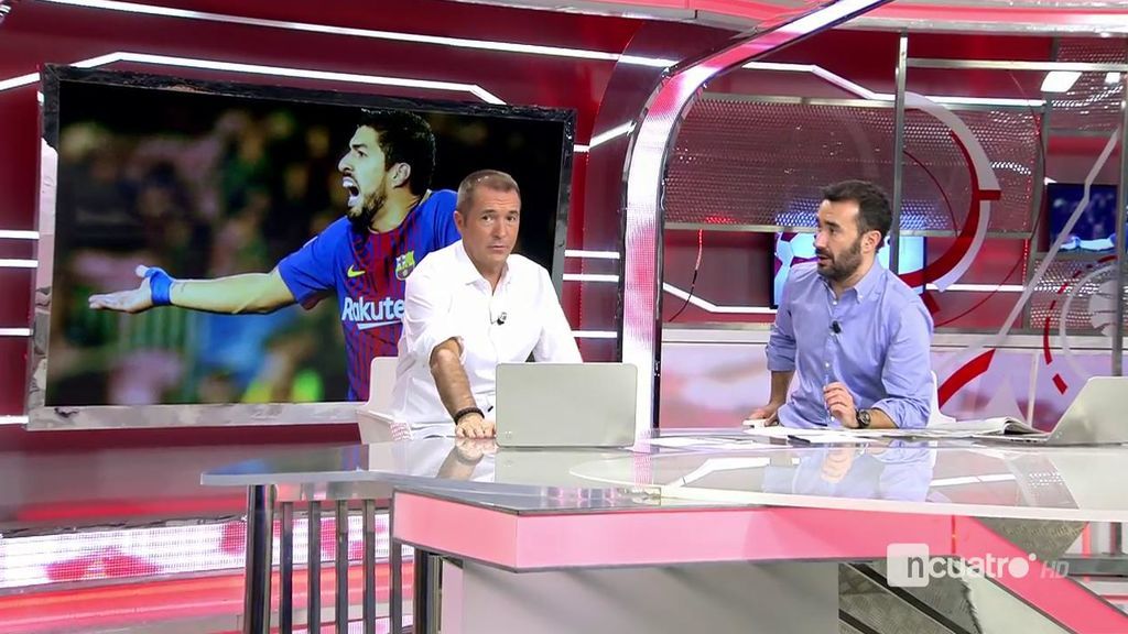 La agresión de Luis Suárez que el árbitro no vio y que le podría haber costado el Clásico