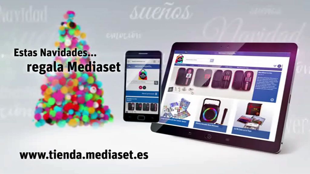 Estas Navidades ¡regala Mediaset!