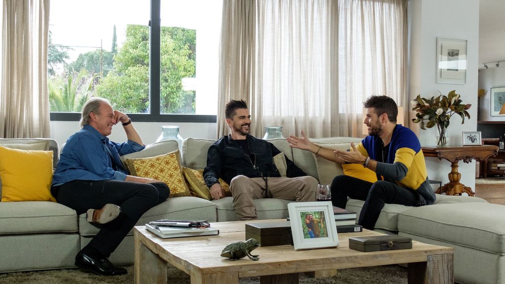 Los 'coaches' de 'La voz 5' visitan a Bertín Osborne en 'Mi casa es la tuya'.