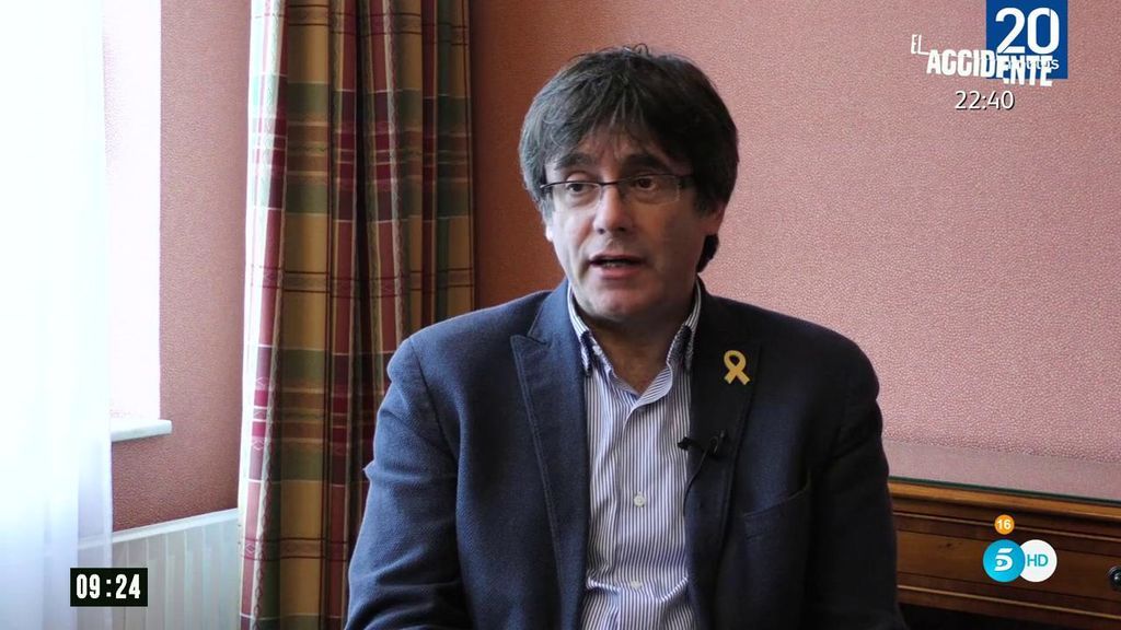 Puigdemont: "Habría convocado elecciones sin policía ni presos"