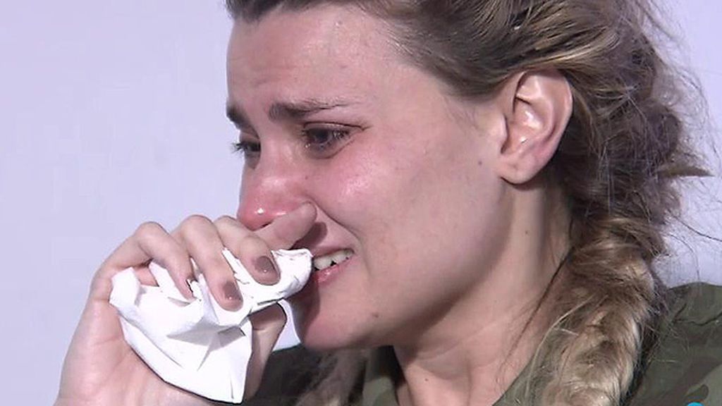 ¡Imágenes inéditas! María Lapiedra se derrumbó durante su Poli
