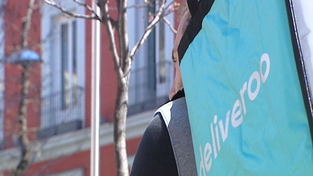 Los falsos autónomos de Deliveroo