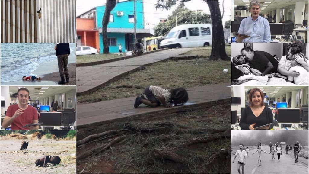 Tres periodistas repasan cinco fotos que cambiaron la historia