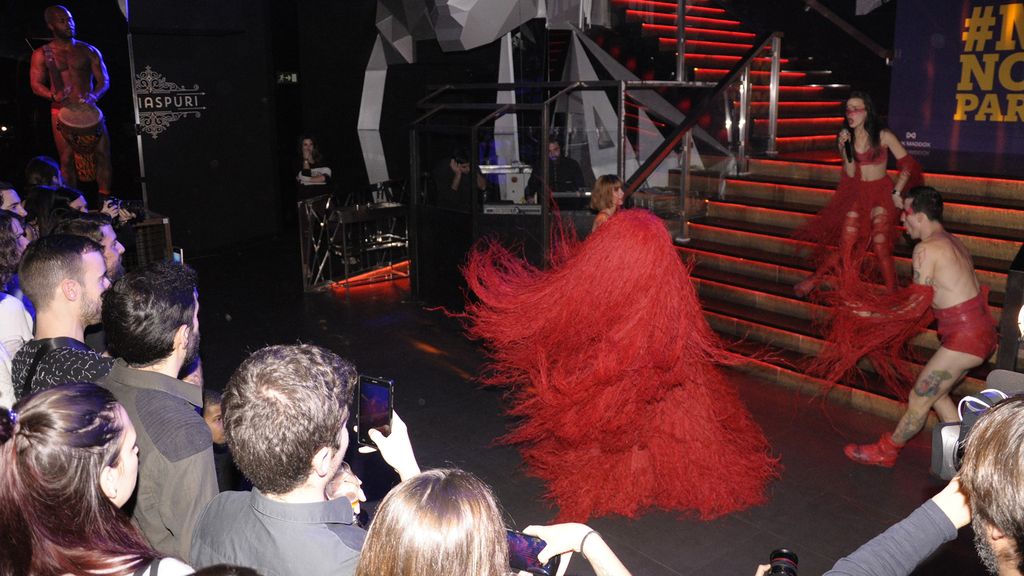 Nos sorprendieron con este show al más puro estilo Medias Puri