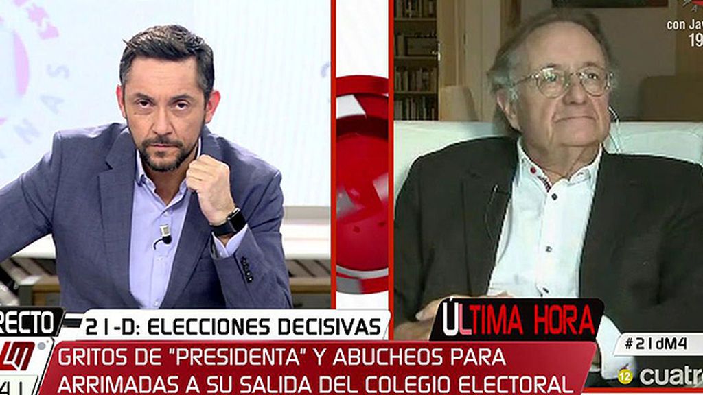 Josep Ramoneda, sobre Cataluña: “Que nadie se haga fantasías, el problema continuará”