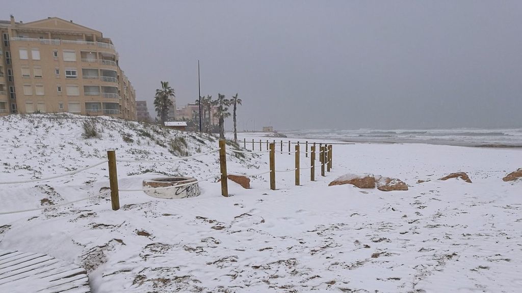 EL TIEMPO HOY - Nieve Torrevieja