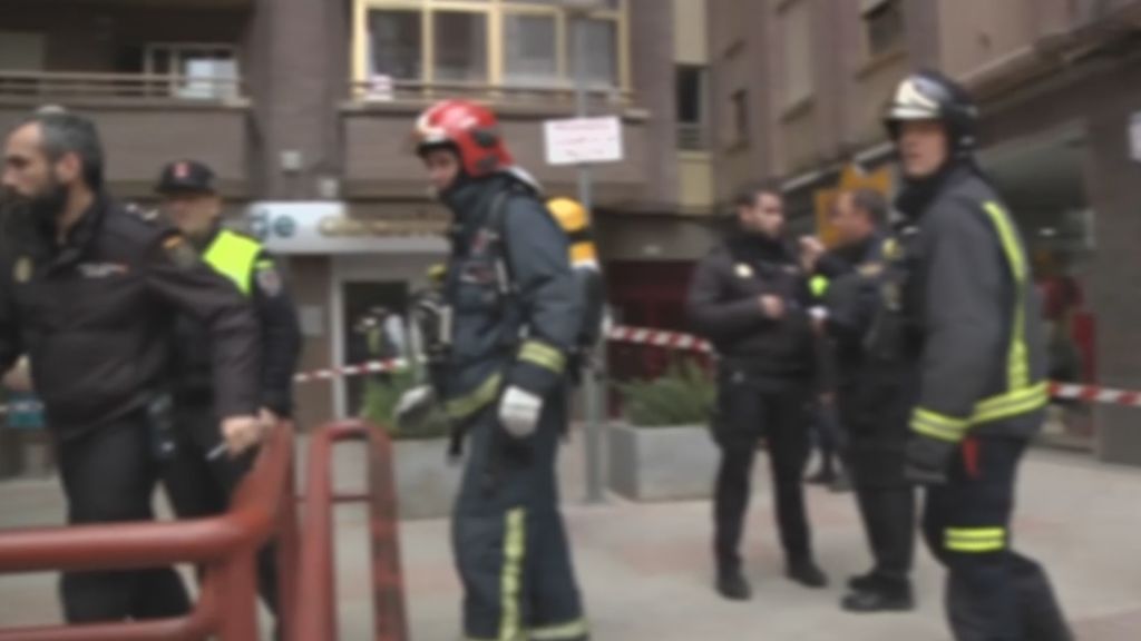 Tres heridos en la explosión de una bombona en el Mercado de Abastos de Lorca