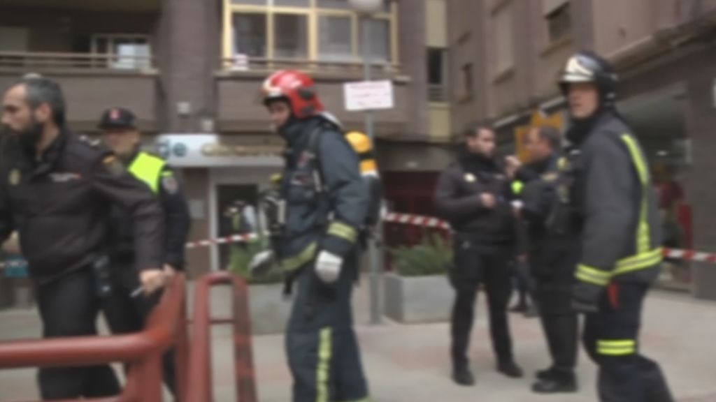 Tres heridos en la explosión de una bombona en el Mercado de Abastos de Lorca