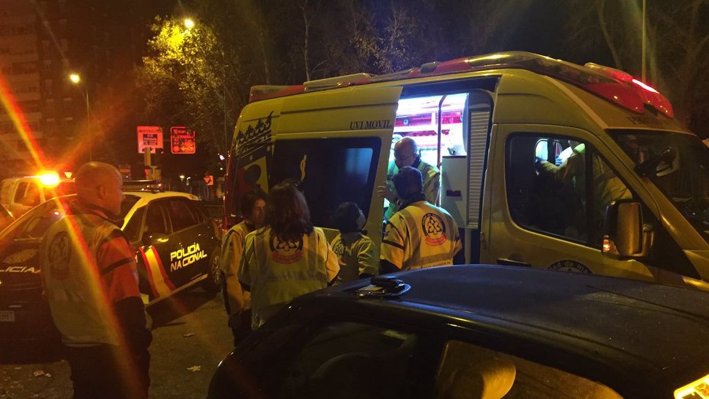 Herido grave un joven de 30 años por arma blanca en Madrid