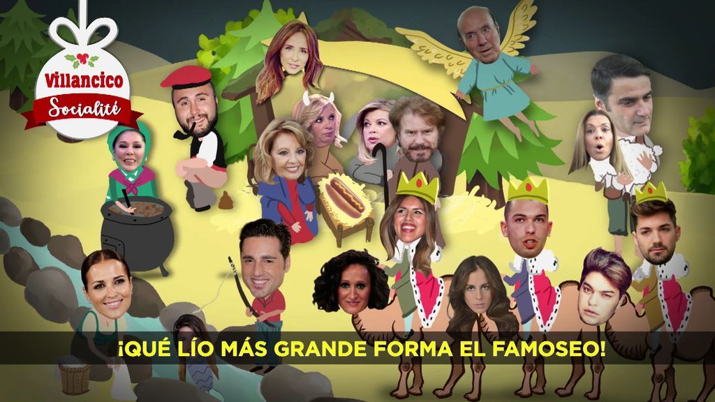 ¡Feliz Navidad!: El equipo de 'Socialité' crea el villancico de los famosos