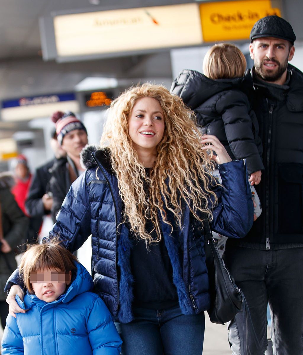 Shakira, Piqué, Milan y Sasha: la navidad 😍😍 de los Piqué Mebarak en Nueva York