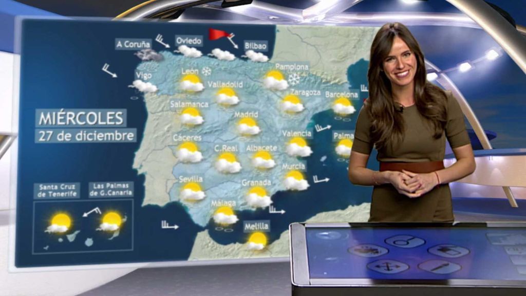 Llega 'Bruno' este martes: la borrasca traerá lluvias, nieve y viento a todos los rincones del país