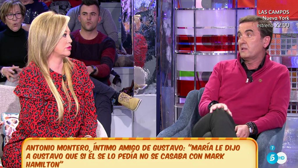 Antonio Montero le dice a Belén Esteban que no es “la más indicada” para hablar de una infidelidad