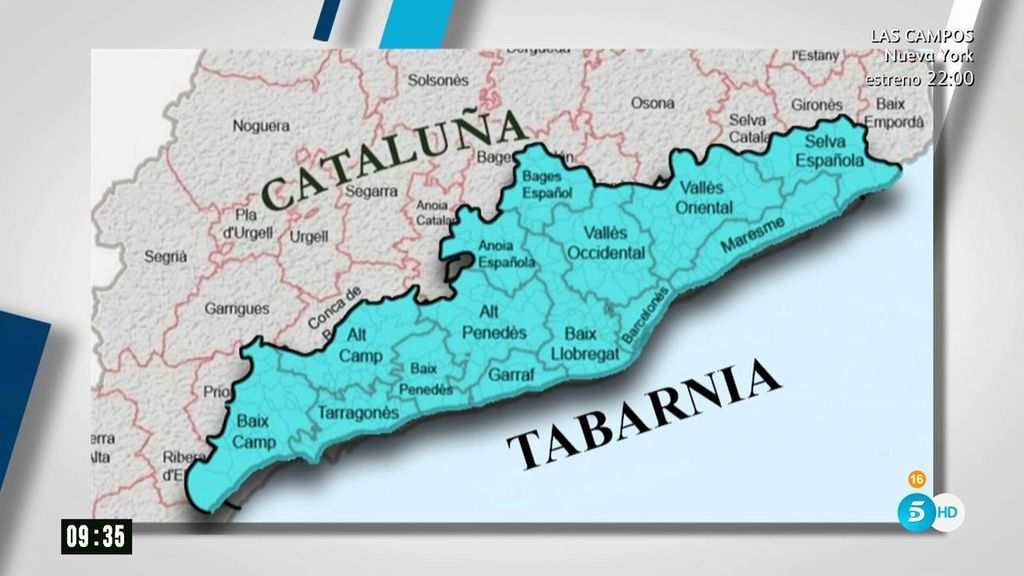 Cataluña dividida: ‘Tabarnia’ pide la independencia de Barcelona y Tarragona