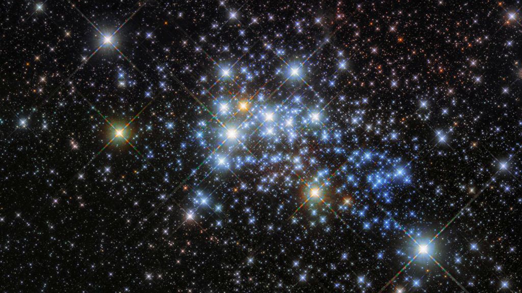 Un joven cúmulo de estrellas conocido como Westerlund 1