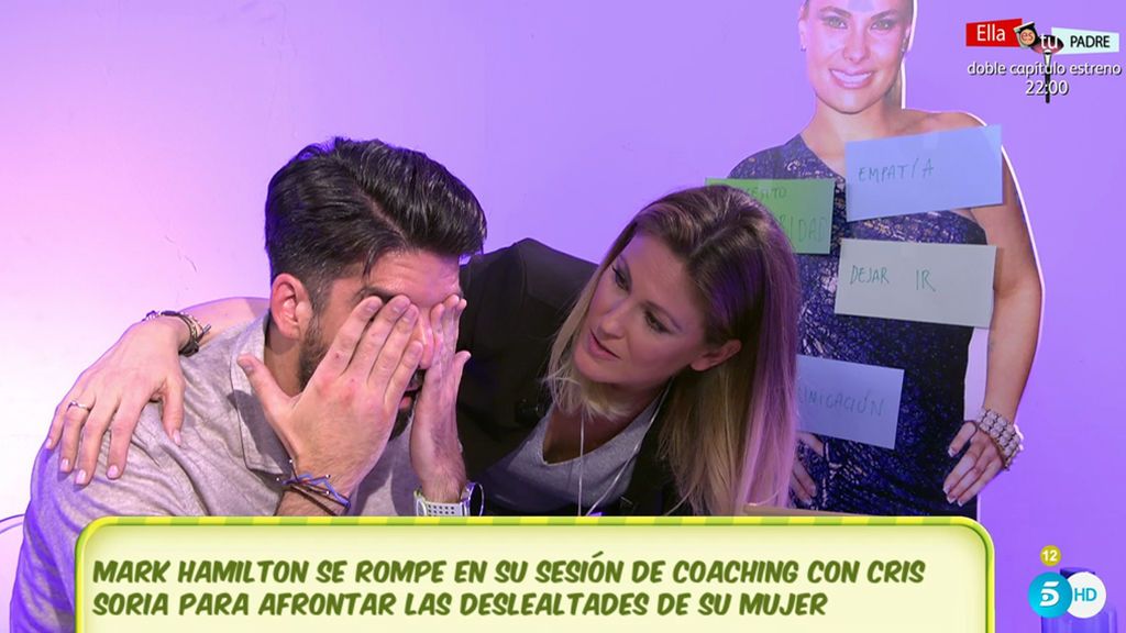 Mark Hamilton, a Cristina Soria: “Si empiezo a llorar, no paro”