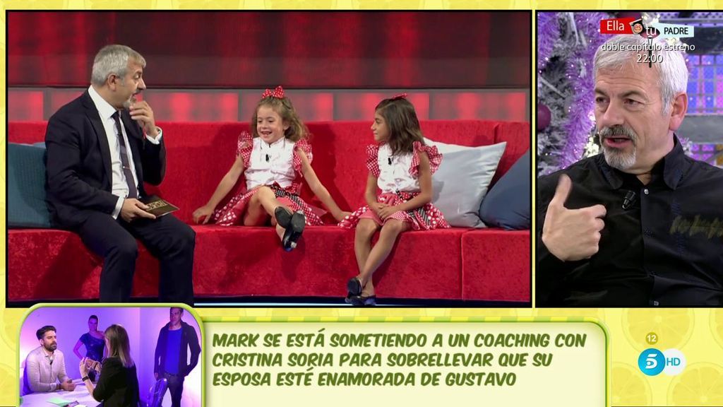 Carlos Sobera, antes del estreno de 'Little Big Show': "Los niños me dan mucha caña"