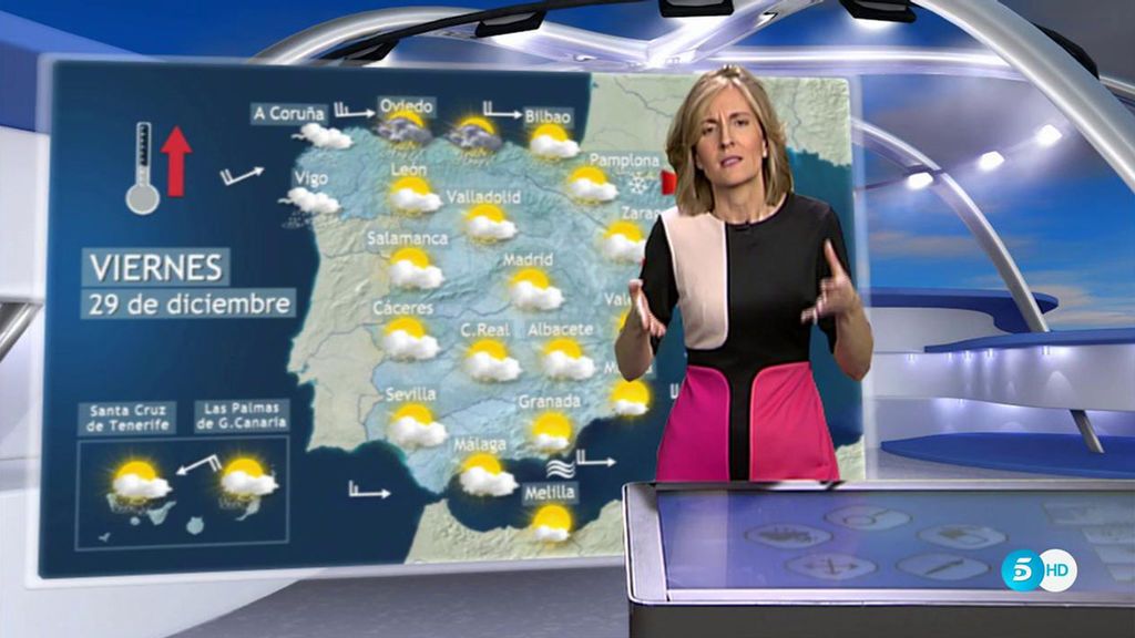 El tiempo, con Rosalía Fernández