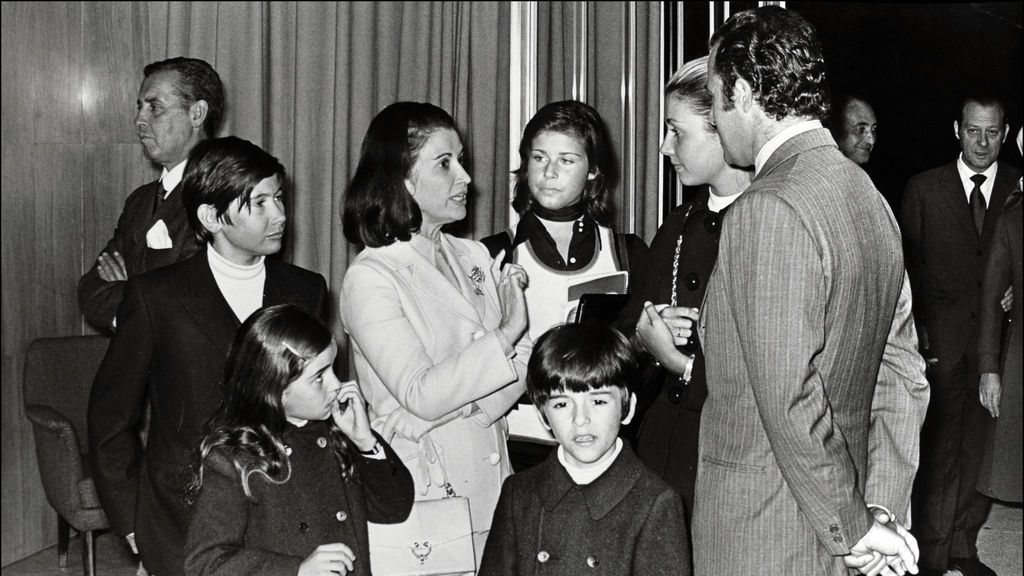 Carmen Franco junto a Carmen Martínez Bordiú
