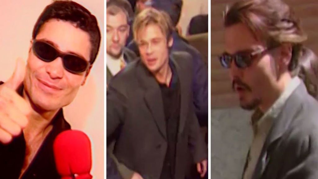 Brad Pitt,  Johnny Depp y otras estrellas que se pusieron las gafas de ‘Caiga quien caiga’