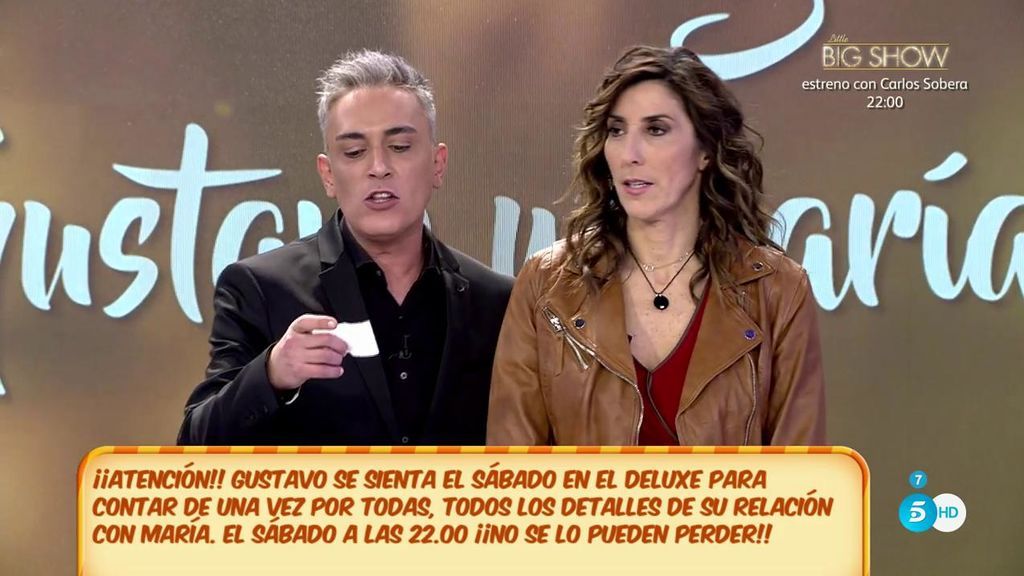 Kiko Hernández: "María Lapiedra y Gustavo González ya tienen fecha para irse a vivir juntos"