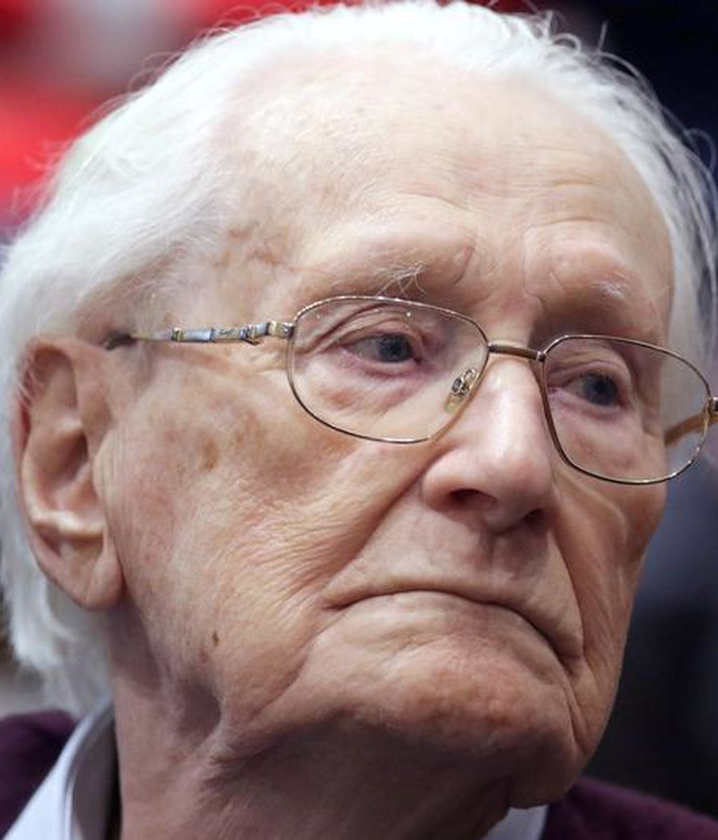 Oskar Groening, conocido como el "contable de Auschwitz",