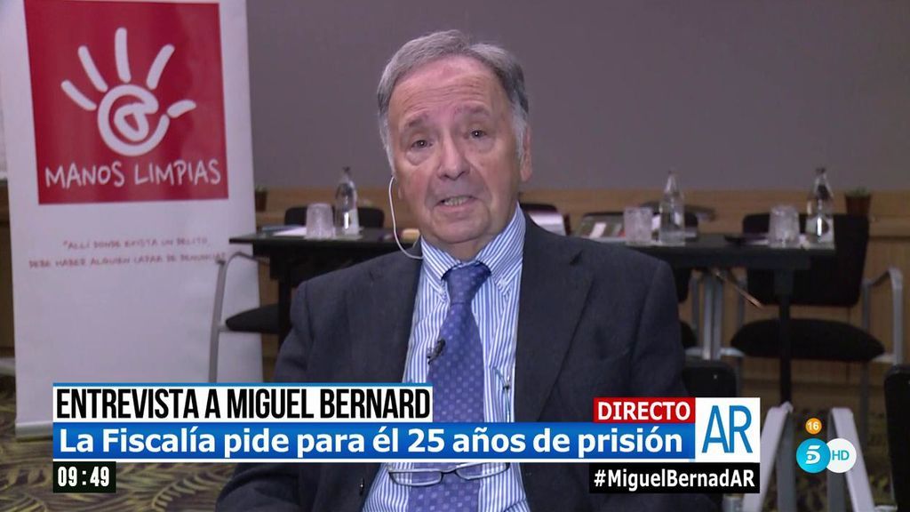 Entrevista completa a Miguel Bernard en ‘AR’: “ Si esto hubiese sido el día 28, pensaría que es una inocentada”