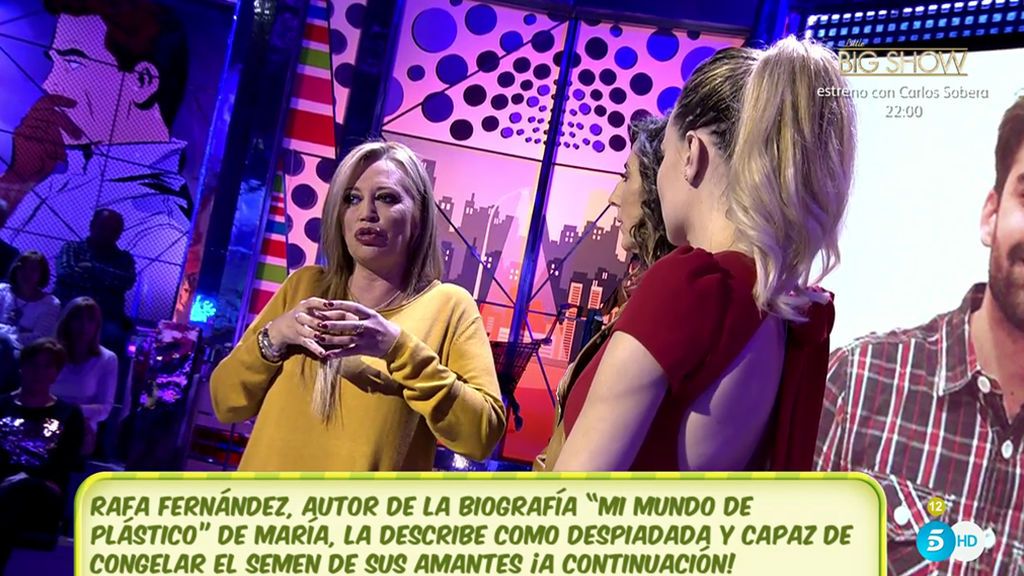 Belén Esteban, a María Lapiedra: “Gustavo no se ha liberado, yo le veo triste”