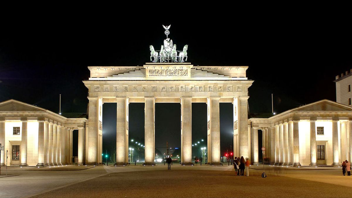 La Puerta de Brandeburgo, en Berlín
