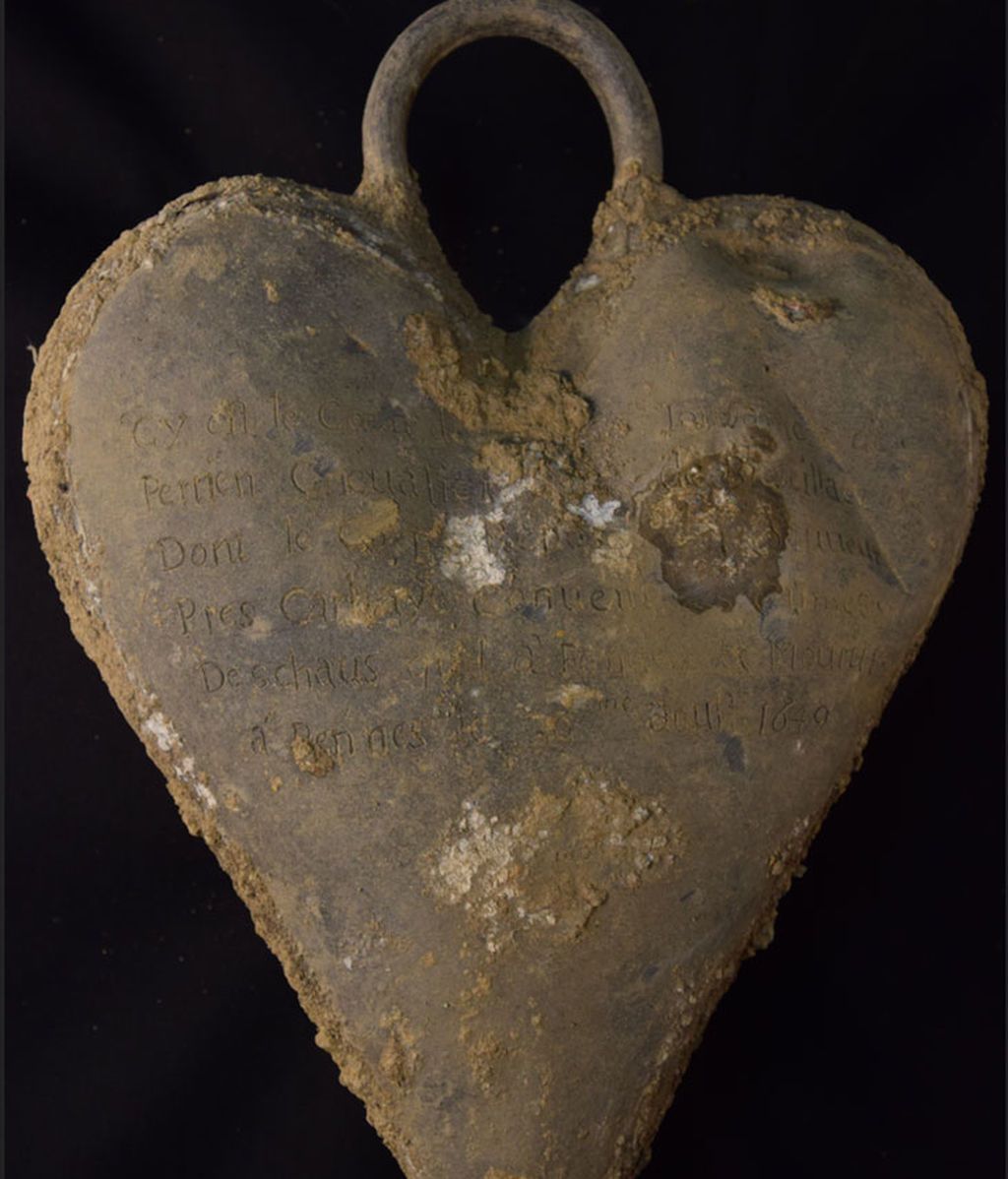 Relicario para el corazón de Toussaint de Perrien