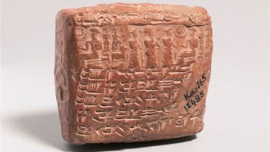 Tablilla asiria con el primer acuerdo prenupcial conocido