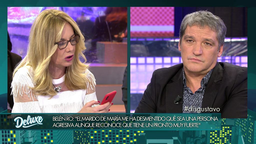 Belén Ro, a Gustavo: “El abogado de Mark está grabando el programa para denunciarte”
