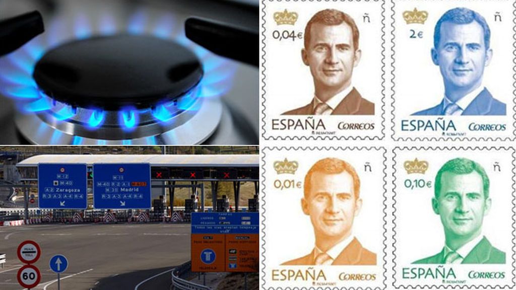 El gas, los sellos y los peajes de autopistas suben en 2018, bajan las tasas aéreas y se mantiene el tren