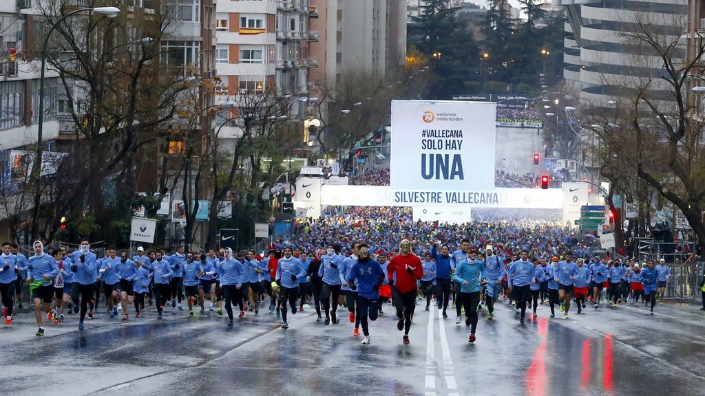 Más de 42.000 corredores participan en la San Silvestre Vallecana 2018