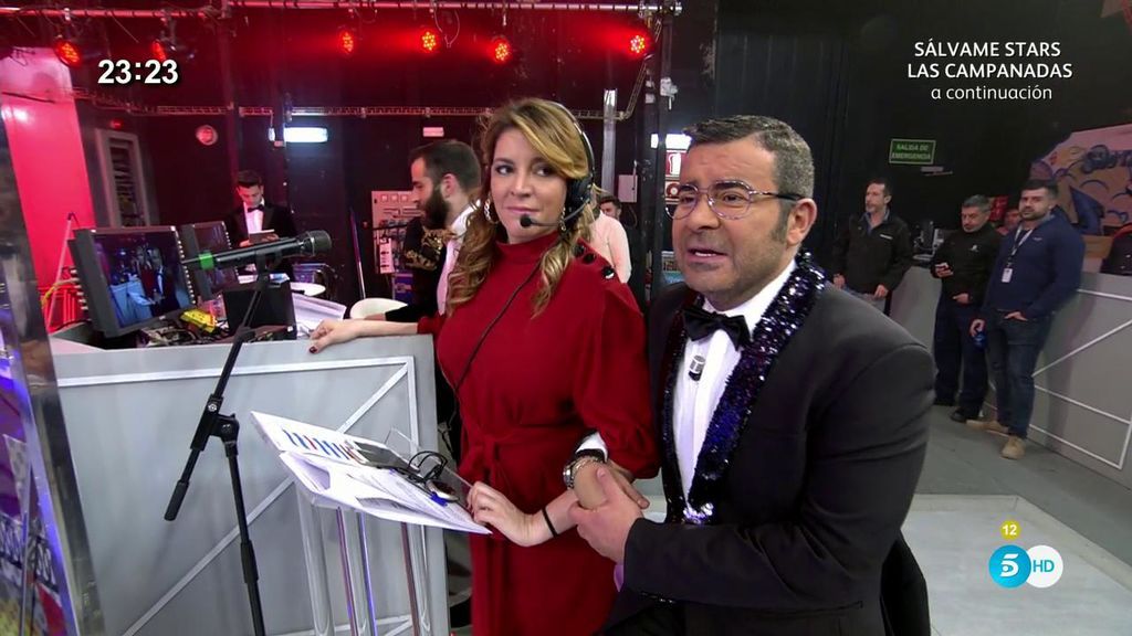 Los modelazos de Jorge Javier y los colaboradores de 'Sálvame' en las Campanadas