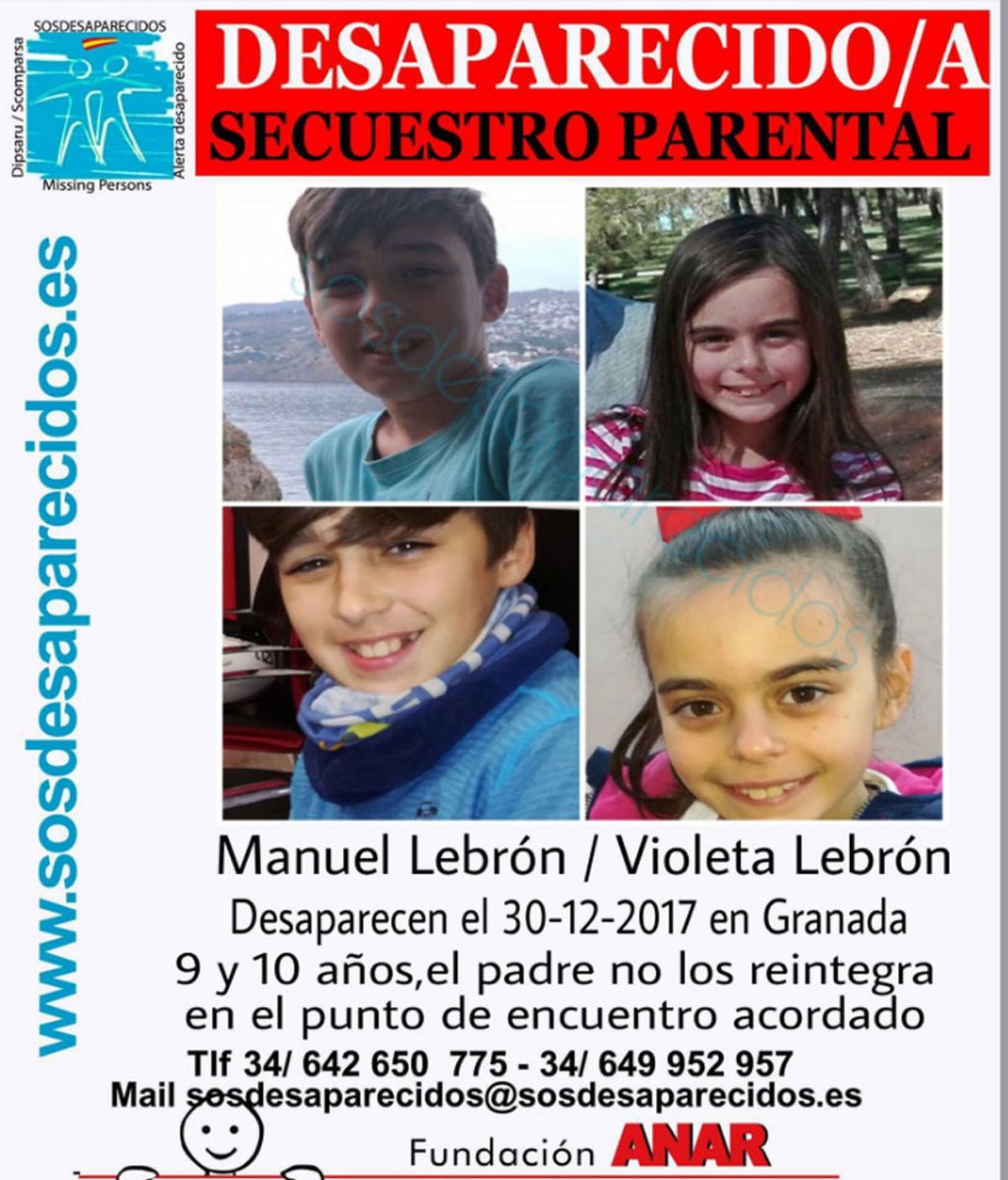 Buscan a dos menores en Sevilla después de que el padre no los entregue en el punto de encuentro