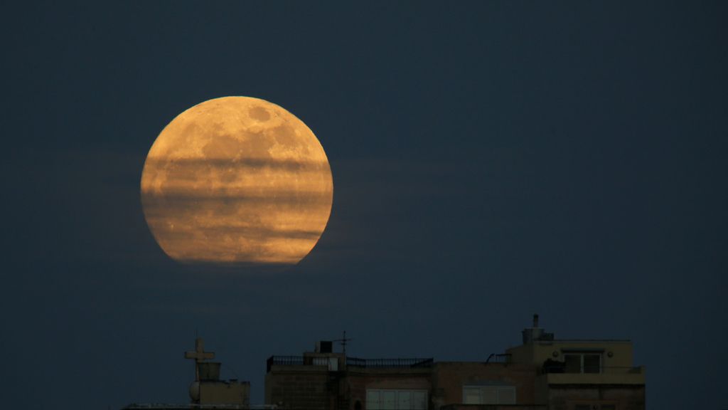 Gigante e impresionante: así fue la superluna más grande de este 2018