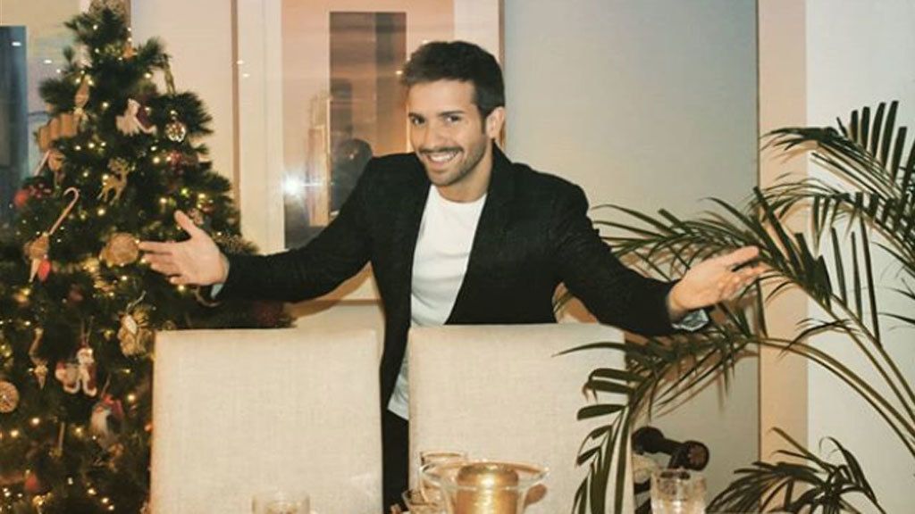 Pablo Alborán, con la mesa lista