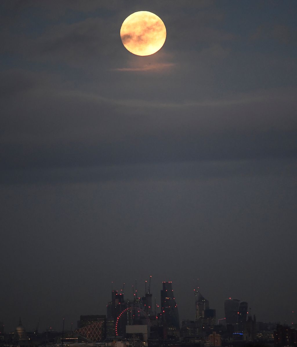 Gigante e impresionante: así fue la superluna más grande de este 2018