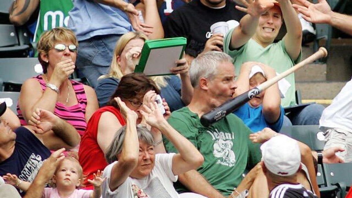 Una sola fotografía de un partido de baseball se convierte en fuente inagotable de memes Una sola fotografía de un partido de baseball se convierte en fuente inagotable de memes