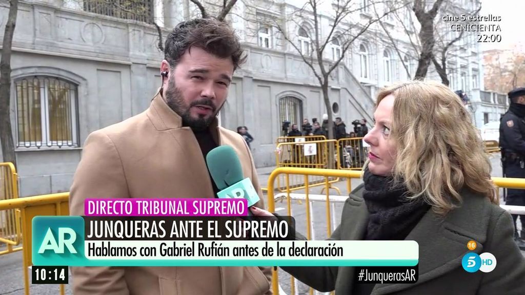 Gabriel Rufián: "Que sigan encarcelando"