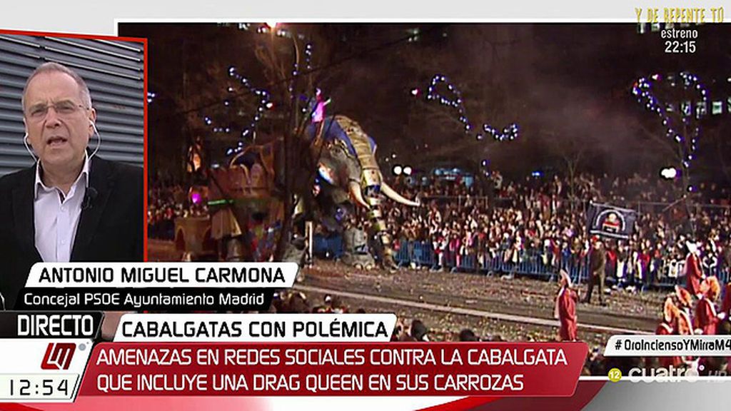 A. M. Carmona, sobre la polémica con la carroza de la diversidad: “La derecha española es la más ultramontana de Europa”