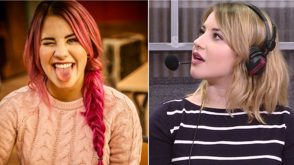 Lucía Gil: "Me gustó teñirme de rosa, no aguanto más de dos meses con el mismo pelo"