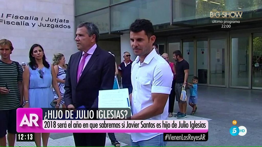 La demanda de paternidad de Javier Santos contra Julio Iglesias, admitida a trámite