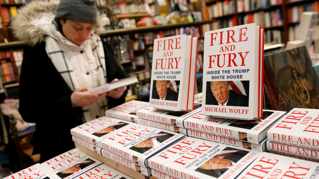 Locura en Washington por hacerse con el libro que ridiculiza a Trump