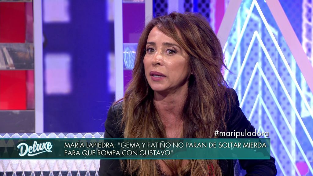 María Patiño habla claro: "No me fío de Gustavo González, sé que me puede vender"