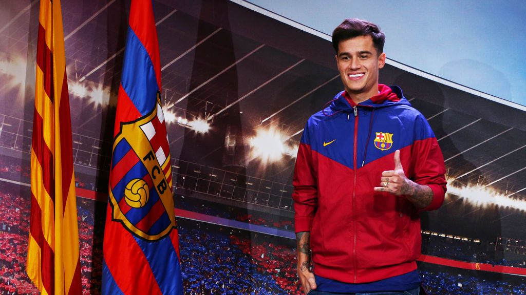Coutinho, flamante nuevo jugador del Barcelona