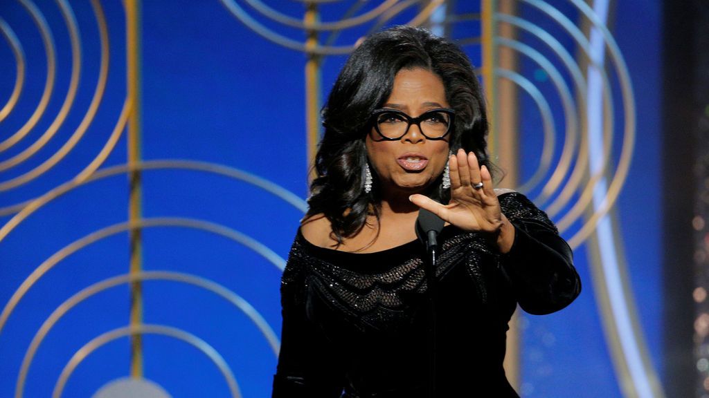 Oprah Winfrey en los Globos de Oro: "El tiempo de callar ha acabado. Ya basta"