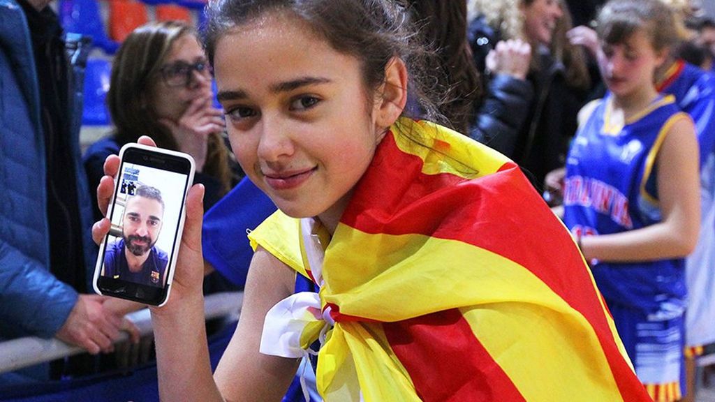 De tal palo, tal astilla: Lucía Navarro, la hija de ‘La Bomba’, campeona de España infantil de baloncesto De tal palo, tal astilla: Lucía Navarro, la hija de ‘La Bomba’, campeona de España infantil de baloncesto