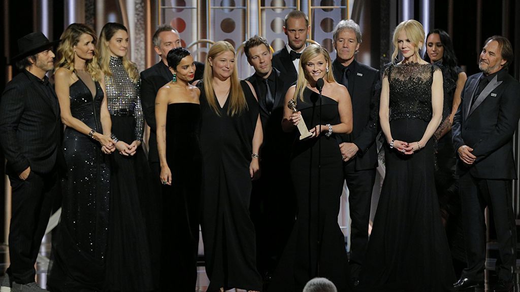 El reparto de 'Big little lies' recoge el Globo de oro a mejor miniserie.
